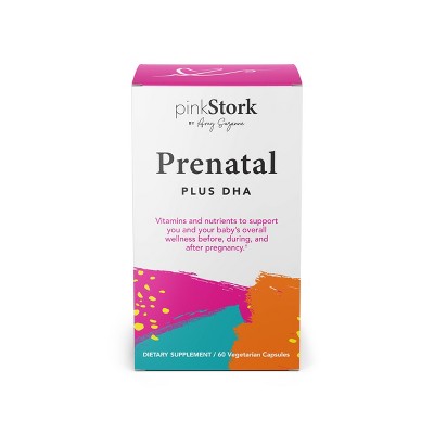 Pink Stork Prenatal Capsules - 60ct