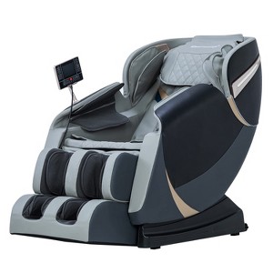 FDW Full Body Shiatsu Massage Chair with Gravity, Air Massage System, Wormwood Therapy, and Bluetooth Speaker - 1 of 4