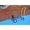 Hand Truck Dual Purpose 2 Wheel Dolly Cart and 4 Wheel Push Cart with Swivel Wheels 330 Lbs Capacity Heavy Duty Platform Cart - 4 of 4