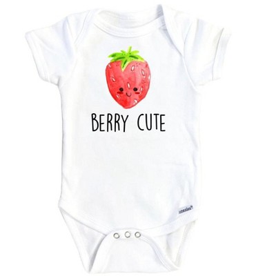 Strawberry Cute Onesie® Baby Boy Girl Clothes Infant Bodysuit Funny Cute Newborn GS1