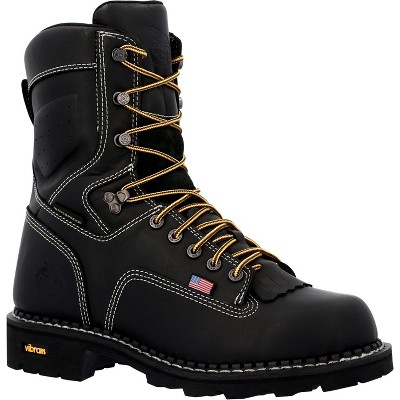 Men's Men's USA Logger Waterproof Work Boot