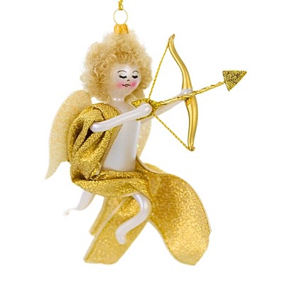 Italian Ornaments 5.0 Inch Angelic Archer Christmas Italian Ornament Tree Ornaments