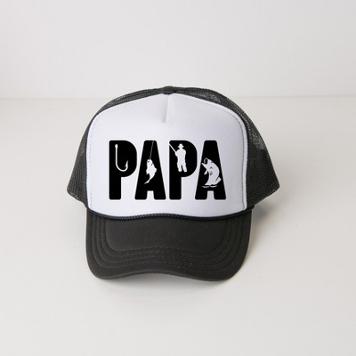 Simply Sage Market Papa Fishing Adult Foam Trucker Hat