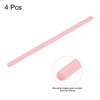 Unique Bargains Reusable Resin Liquid Paint Arts DIY Crafts Silicone Stir Sticks 5.5" 4 Pcs - 3 of 4