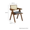 Modway  Thera Dining Armchairs Set of 2 in Walnut Black - 3 of 4