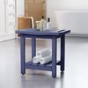 Sonkuki HIPS Waterproof Shower Benches for Inside with Shower Head Holder for Spa, Bath, Shaving Legs - 2 of 4