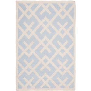 Dhurries DHU552 Hand Woven Flat Weave Indoor Rugs - Safavieh - 1 of 3