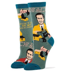 JY Instyle Mister Rogers Be My Neighbor Women's Crew Socks | One Size - 1 of 2