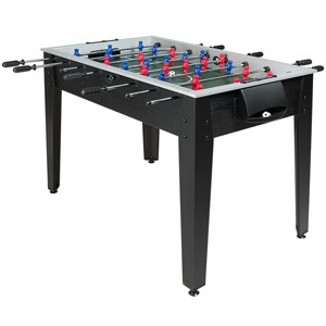 Costway 48'' Competition Sized Wooden Soccer Foosball Table Adults & Kids Home Recreation - 1 of 4