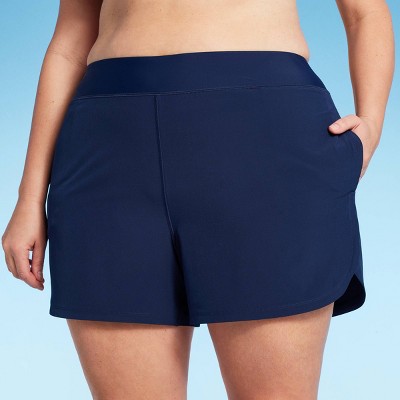 Lands' End Women's Swim Shorts Swimwear Bottom Board Shorts Swimsuits UPF 50+