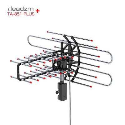 BestParts Outdoor 360° Rotating HDTV Antenna TA-851 Plus with UV Dual Frequency, 45-860MHz, 4265ft Cable