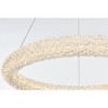 Elegant Lighting Bowen 1 - Light Chandelier in  Chrome - 4 of 4