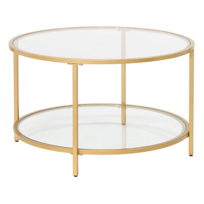 28" Round Camber Elite Coffee Table - studio designs