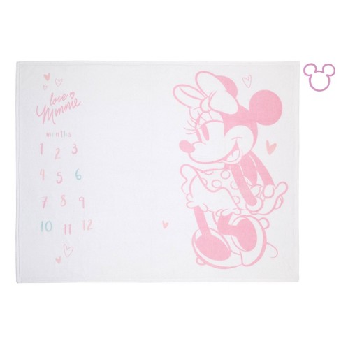 Minnie mouse minky blanket hot sale