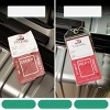 Highwind Cruise Luggage Tags for Suitcases- Clear, 4 Pieces - 3 of 4