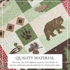 Great Bay Home Rustic Lodge Reversible Quilt Set With Shams - 2 of 4