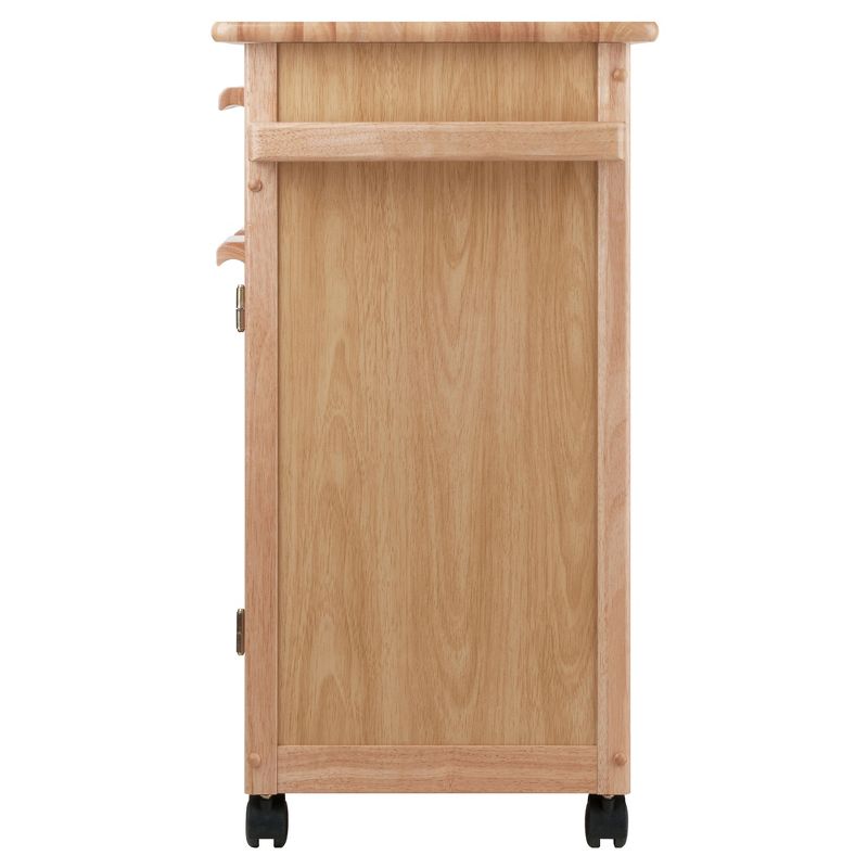 Hackett Kitchen Cart Natural - Winsome, 6 of 11