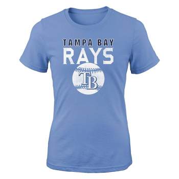 Tampa Bay Rays Shirt MLB Stitches Tie Dye Mens Medium Short Sleeve Crew  Neck