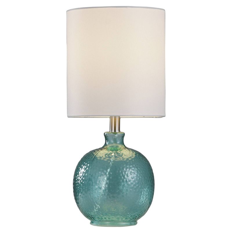 Glass Table Lamp Blue - StyleCraft, 3 of 9