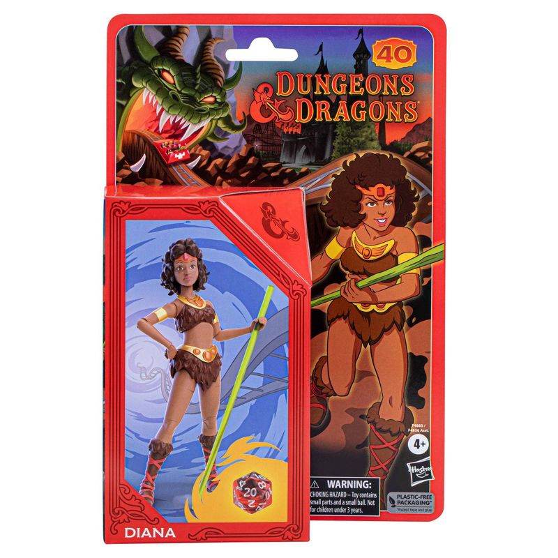 Dungeons &#38; Dragons Cartoon Classics Diana Action Figure, 3 of 11