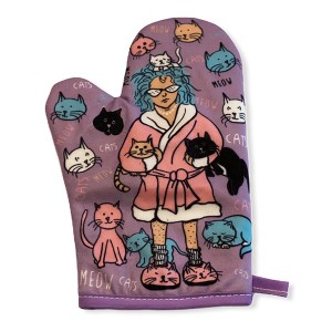 Crazy Cat Lady Funny Pet Kitten Kitty Animal Lover Graphic Kitchen Accessories - Crazy Dog Bakeware - 1 of 4