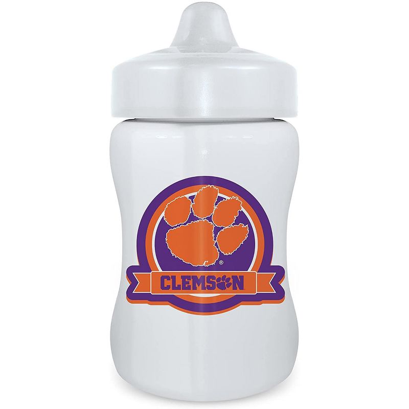 MasterPieces Inc Clemson Tigers NCAA 9oz Baby Sippy Cup, 1 of 3