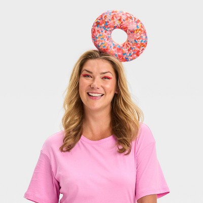Adult Strawberry Donut Fascinator Halloween Headpiece - Hyde and EEK! Boutique™