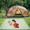 Unique Bargains Picnic Blanket Waterproof Washable Lightweight with Handle Used for Hiking Travel Camping - 4 of 4