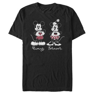 Men's Mickey & Friends Always Forever T-Shirt - 1 of 4
