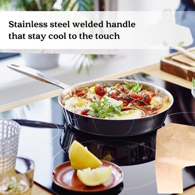 Alva Maestro 9.5" Stainless Steel Non-stick Frying Pan