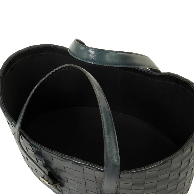 Set of 2 Storage Baskets Black - Olivia &#38; May, 5 of 8