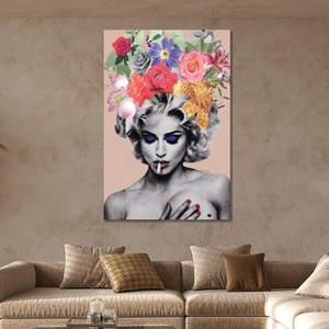 iCanvas De Madonna Grande by Ana Paula Hoppe Canvas Print Wall Art - 1 of 3