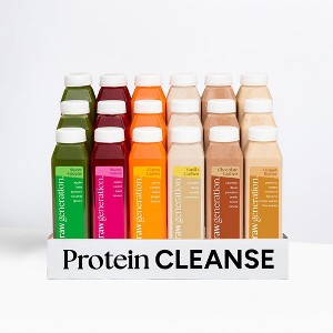 Raw Generation Protein Cleanse –High Protein Juice Cleanse with Dairy & Soy-Free Protein Smoothies Gets Results Quickly While Energizing Your Workouts - 1 of 4