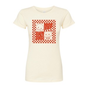 Women's - Squishmallows - Fast Food Fitted Graphic T-Shirt - 1 of 2