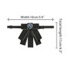 INSPIRE CHIC Women's Rhinestone Ribbon Pre-tied Bowknot Ties Brooch - 2 of 4