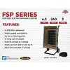 Fostoria  Portable Infrared Heater,240V AC H43-FSP-3 - 2 of 2
