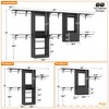 Besiost Freestanding Closet System with 8 Hannging Rods and Drawers, Hanging Closet Organizer with 10 Shelves - 4 of 4