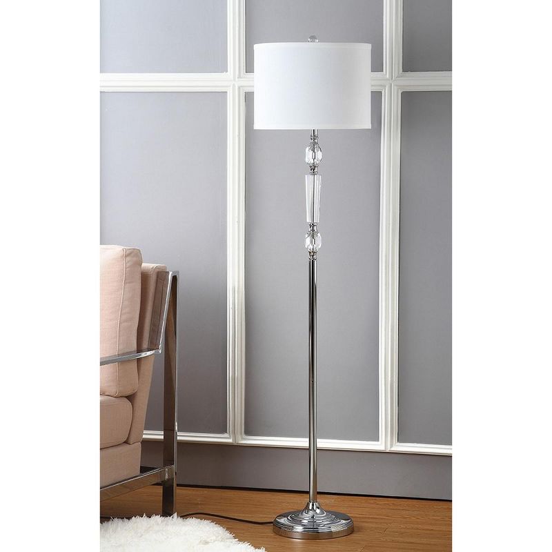 Fairmont Floor Lamp - Clear/Chrome - Safavieh, 2 of 6