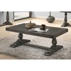 Best Master Furniture,Amy 52" Transitional Wood Coffee Table - 2 of 3