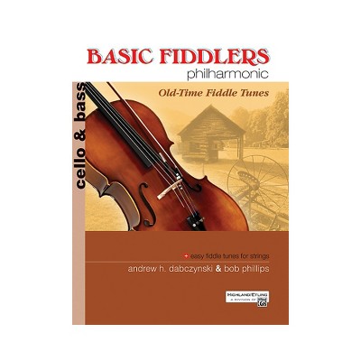 Alfred Basic Fiddlers Philharmonic Old-Time Fiddle Tunes Cello/Bass Book