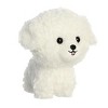 Aurora Small Bichon Frise Teddy Pets Playful Stuffed Animal White 7" - 2 of 4