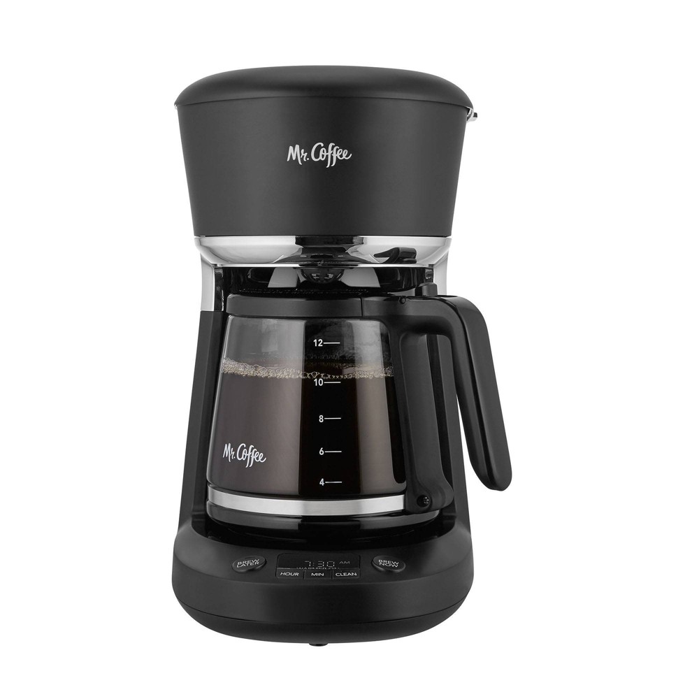 Mr. Coffee 12 Cup Programmable Coffee Maker with Dishwashable Design - BVMC-LMX120