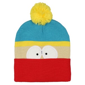 South Park Big Face Cuff Knit Beanie Hat Cap - 4 Characters Available - 1 of 4