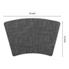 REGALWOVEN Faux Leather Washable Heat Resistant Wipeable Table Mat 6 Pcs - 4 of 4