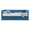 Corduroy Twin Daybed with Drawers & Wood Slats - Stylish & Practical - 2 of 4