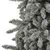 Nearly Natural 7.5-ft Flocked Livingston Fir Artificial Christmas Tree with Pine Cones and 1336 Bendable Branches - 3 of 4