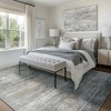 Abynow Medallion Diamond Faded Rustic Indoor Area Rug - 3 of 4