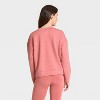 Women's Airy Sleek Ribbed Crewneck Sweatshirt - All In Motion™ - 2 of 4