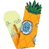 Spongebob Squarepants Socks Men's Pineapple Under the Sea 3D Crown Adult Mid-Calf Crew Socks Multicolored - 4 of 4