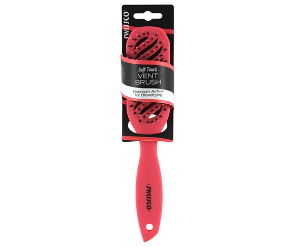 Swissco Soft Touch Vent Brush - Coral